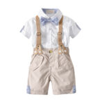 Boys Cotton Romper Set