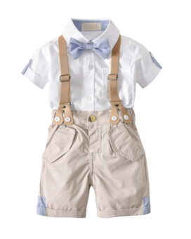 Boys Cotton Romper Set