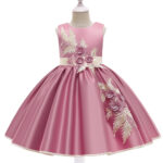 Pink Floral Party Dress