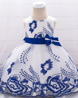 Blue Girl Party Dress