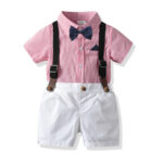 Boys Red cotton 3Pc Set
