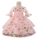 Newborn Birthday Floral Dress