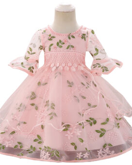 Newborn Birthday Floral Dress