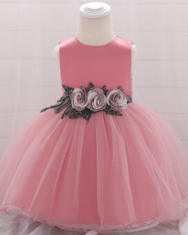 Pink Hopscotch Kids Party Dress