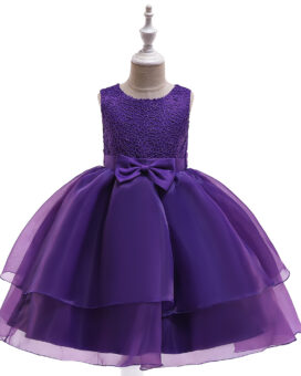 Girls Sleeveless Party Dress