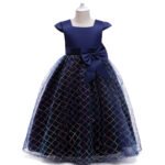 Bowknot Evening girl gown