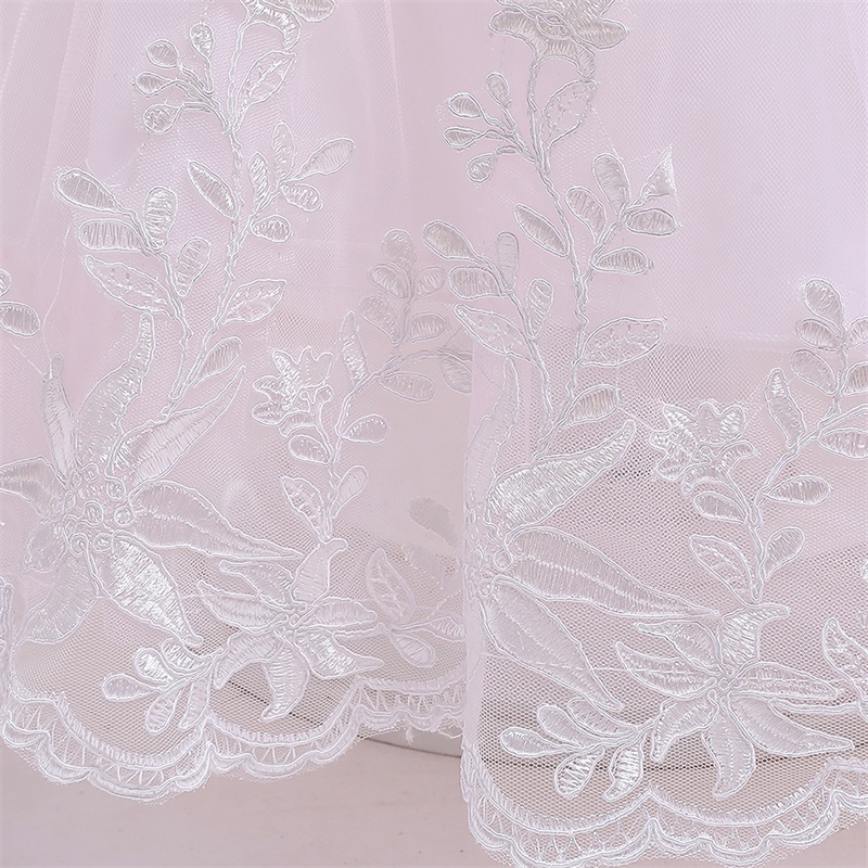Embroidery Kids Party Dress - Image 5