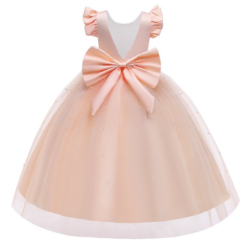 Birthday Big Bow Princess Dress - Image 5