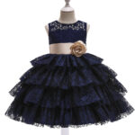 Sleeveless Tulle Flower Girl Dress