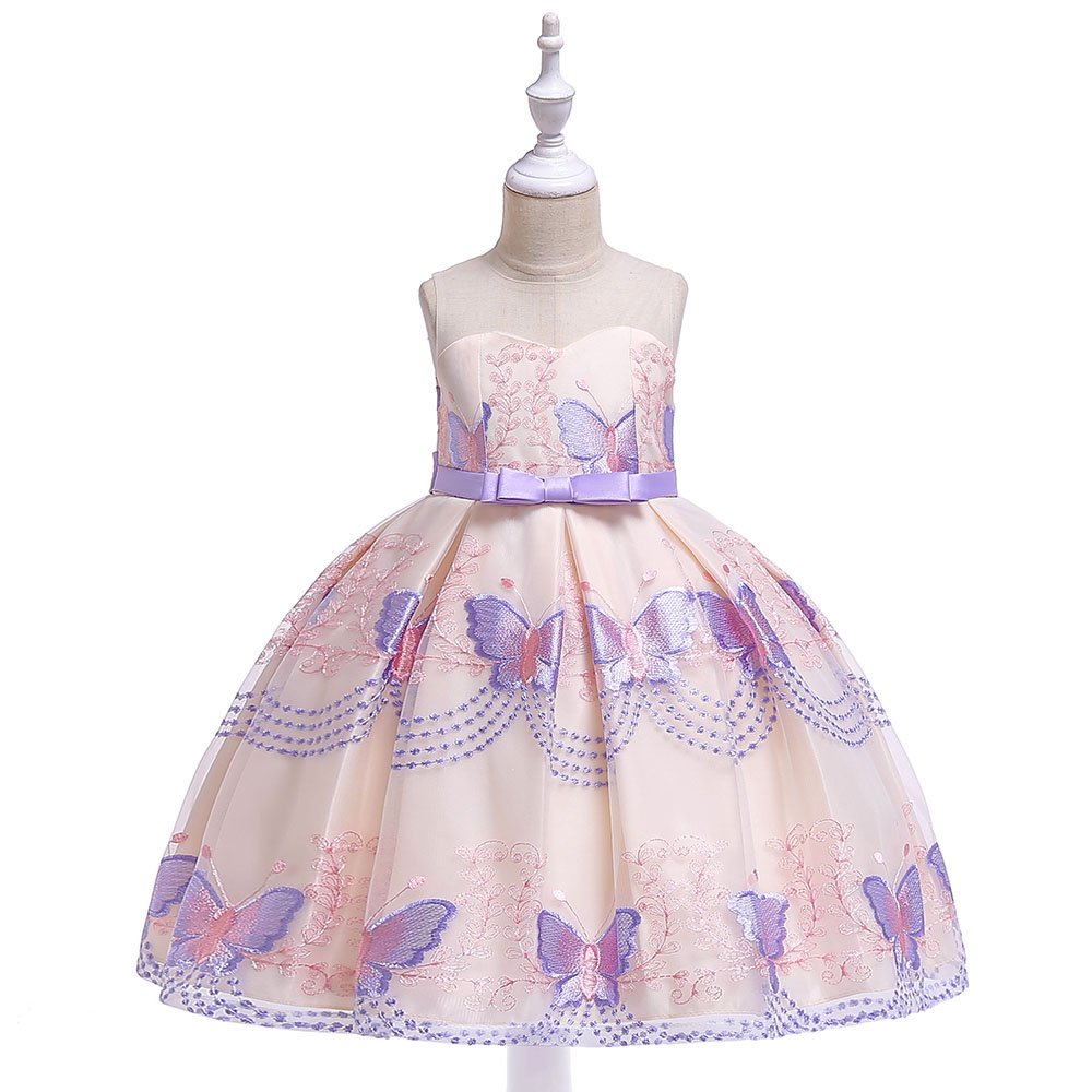 Kids Butterfly Party Dress