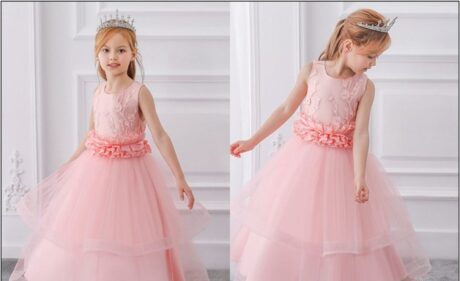 A Symphony of Textures: The Art of Styling a Double Layered Party Gown