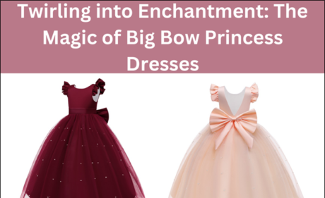 Twirling into Enchantment: The Magic of Big Bow Princess Dresses