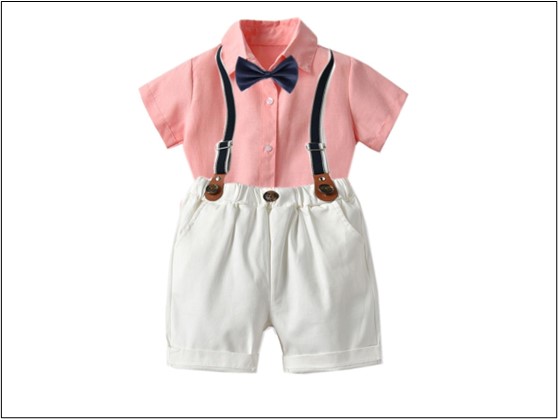 Pink Bow Tie T-Shirt

